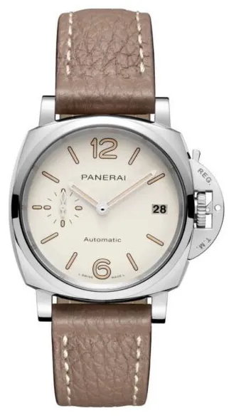 Panerai Luminor Due PAM 01043 38mm Stainless steel White