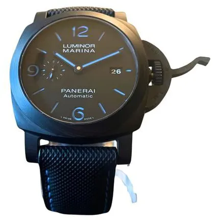 Panerai Luminor GMT Automatic PAM 01661 44mm Carbon fiber Black