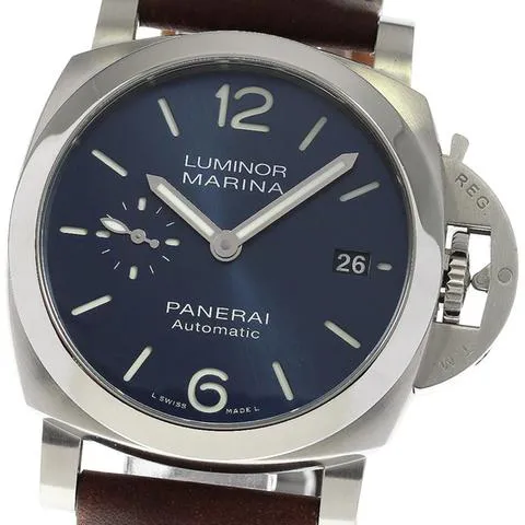 Panerai Luminor PAM 01270 39mm Stainless steel Blue