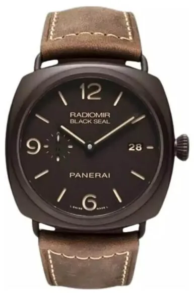 Panerai Radiomir Black Seal 3 Days Aut PAM 00505 45mm Ceramic Brown