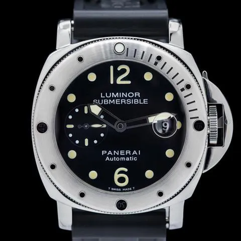 Panerai Submersible PAM 00024 44mm Stainless steel Black