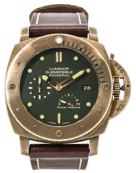 Panerai Submersible PAM 00507 47mm Bronze Green