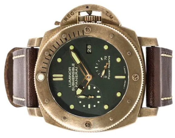 Panerai Submersible PAM 00507 47mm Bronze Green 1