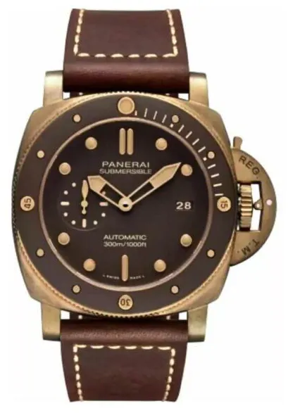 Panerai Submersible PAM 00968 47mm Bronze Brown