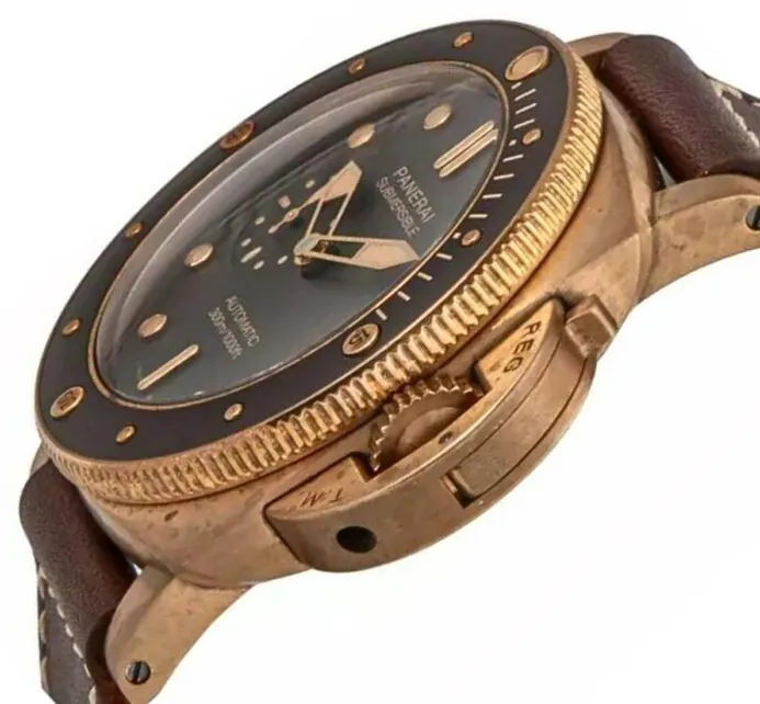 Panerai Submersible PAM 00968 47mm Bronze Brown 1