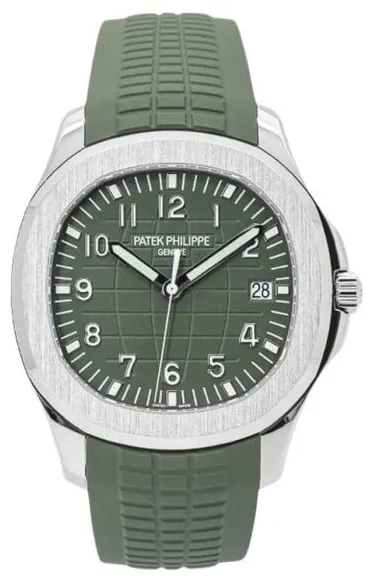 Patek Philippe Aquanaut 5168G-010 42mm White gold Green