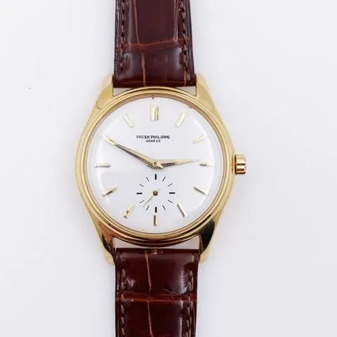 Patek Philippe Calatrava 2526J 38mm Yellow gold White 1