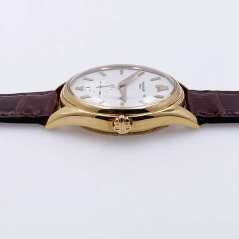 Patek Philippe Calatrava 2526J 38mm Yellow gold White 4