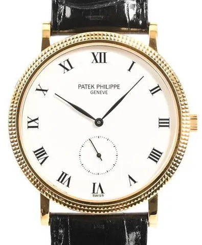 Patek Philippe Calatrava 3919J 33.5mm Yellow gold White