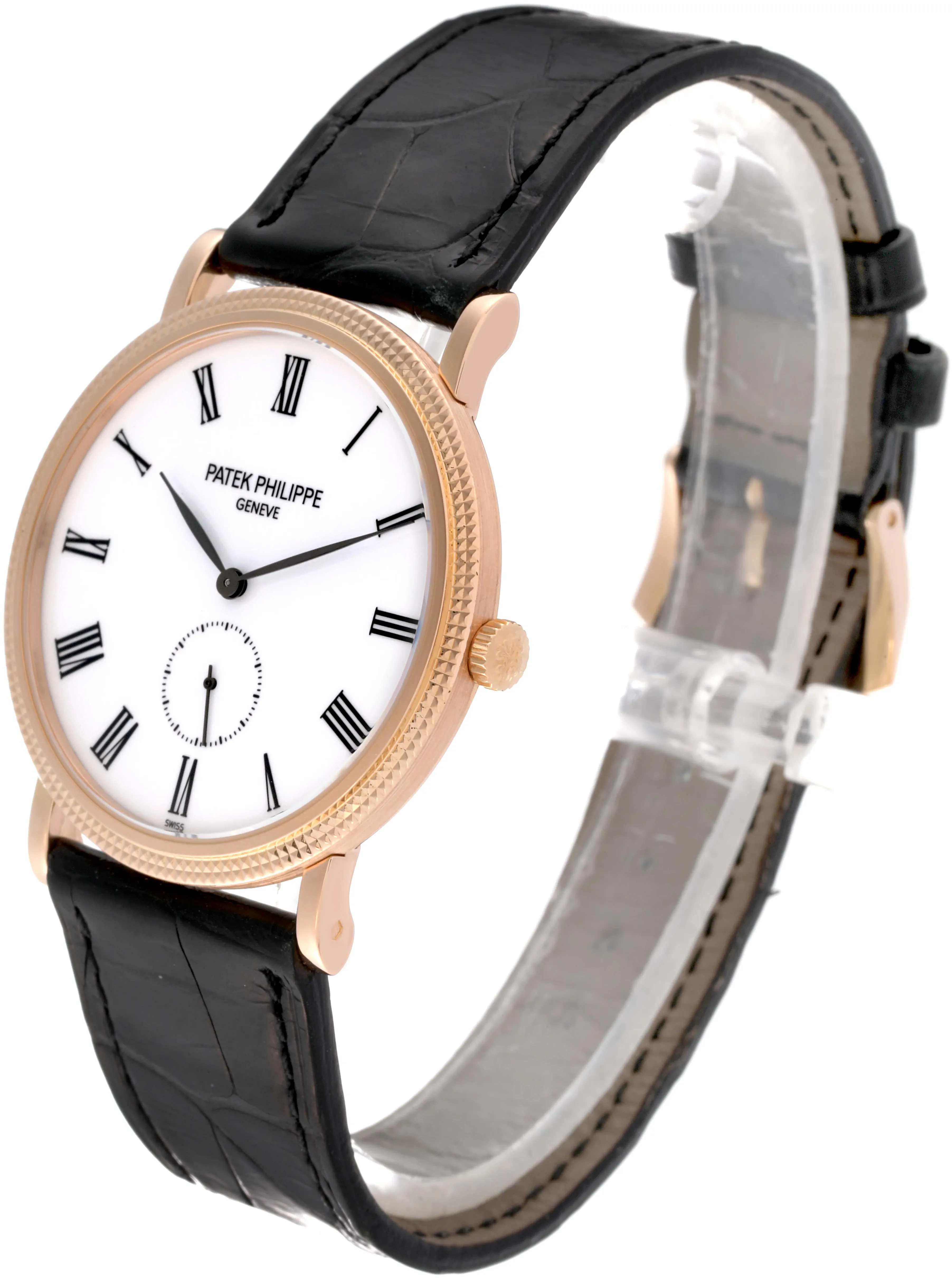 Patek Philippe Calatrava 5119R 36mm Rose gold and 18k rose gold White 2