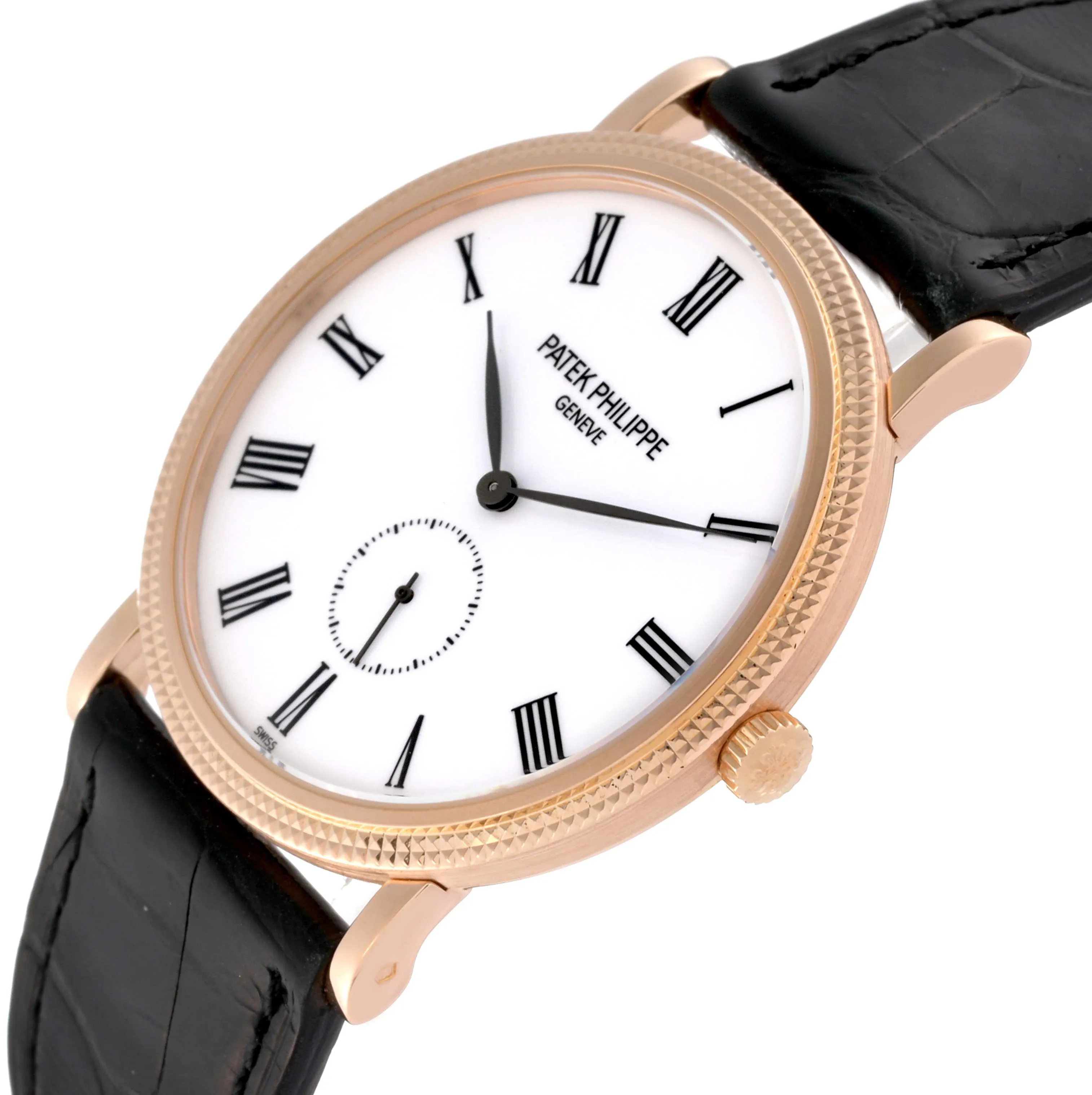 Patek Philippe Calatrava 5119R 36mm Rose gold and 18k rose gold White 4