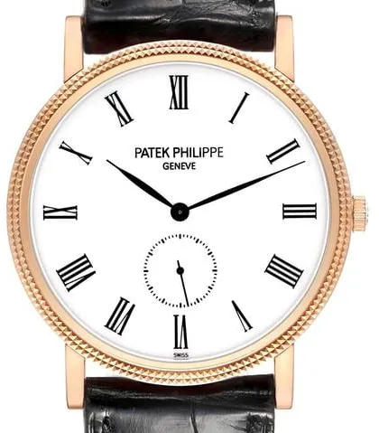 Patek Philippe Calatrava 5119R 36mm Rose gold White