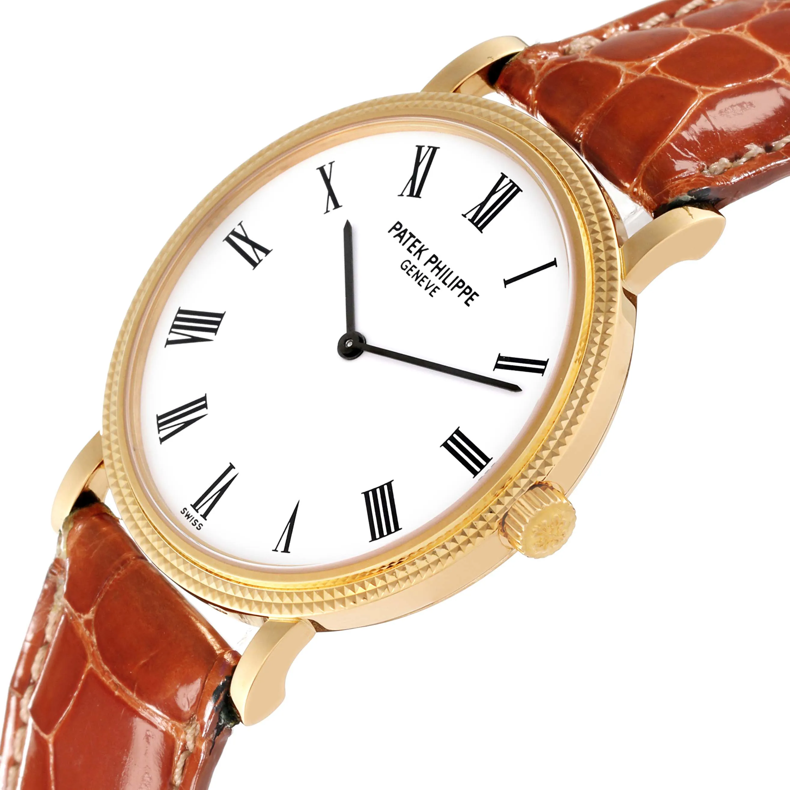 Patek Philippe Calatrava 5120J-001 35mm Yellow gold and 18k yellow gold White 4