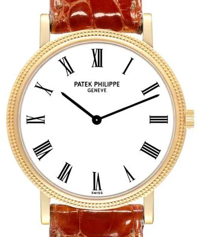 Patek Philippe Calatrava 5120J-001 35mm Yellow gold White