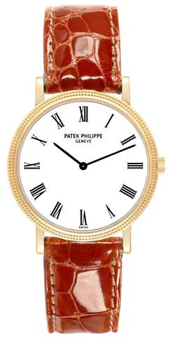 Patek Philippe Calatrava 5120J-001 35mm Yellow gold White 2