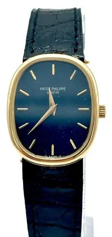 Patek Philippe Golden Ellipse 4826 23mm Yellow gold Blue