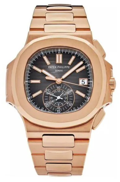 Patek Philippe Nautilus 5980/1R-001 40.5mm Rose gold Black