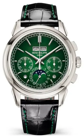 Patek Philippe Perpetual Calendar Chronograph 5270P-014 41mm Platinum Green