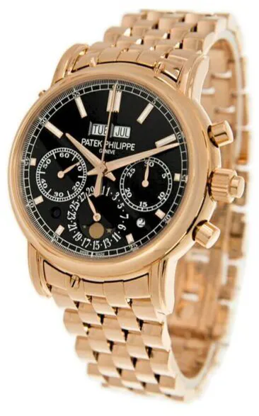 Patek Philippe Perpetual Calendar Split-Seconds Chronograph 5204/1R-001 40mm Rose gold Black 1