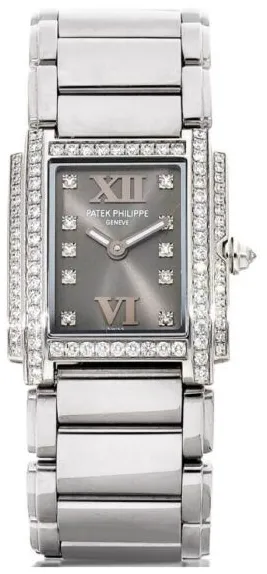 Patek Philippe Twenty~4 4908/200G-001 22mm Stainless steel Gray