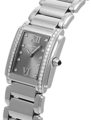 Patek Philippe Twenty~4 4910/10A-010 25mm Stainless steel Gray 1