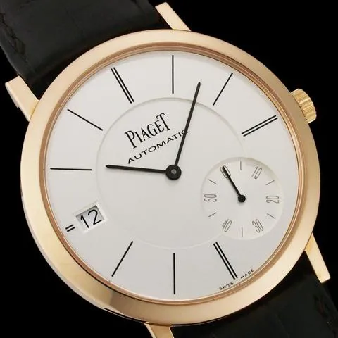 Piaget Altiplano G0A38131 40mm Rose gold Silver 1