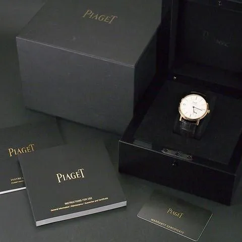 Piaget Altiplano G0A38131 40mm Rose gold Silver 6