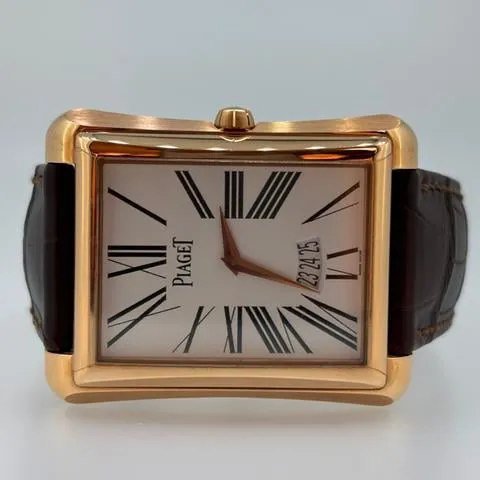 Piaget Emperador P10446 42mm Rose gold White