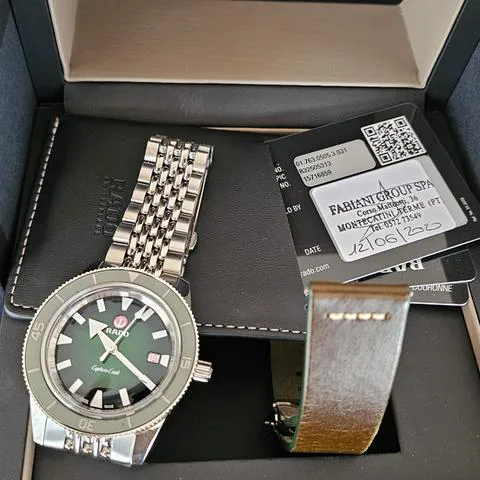 Rado Captain Cook R32505313 42mm Stainless steel Green