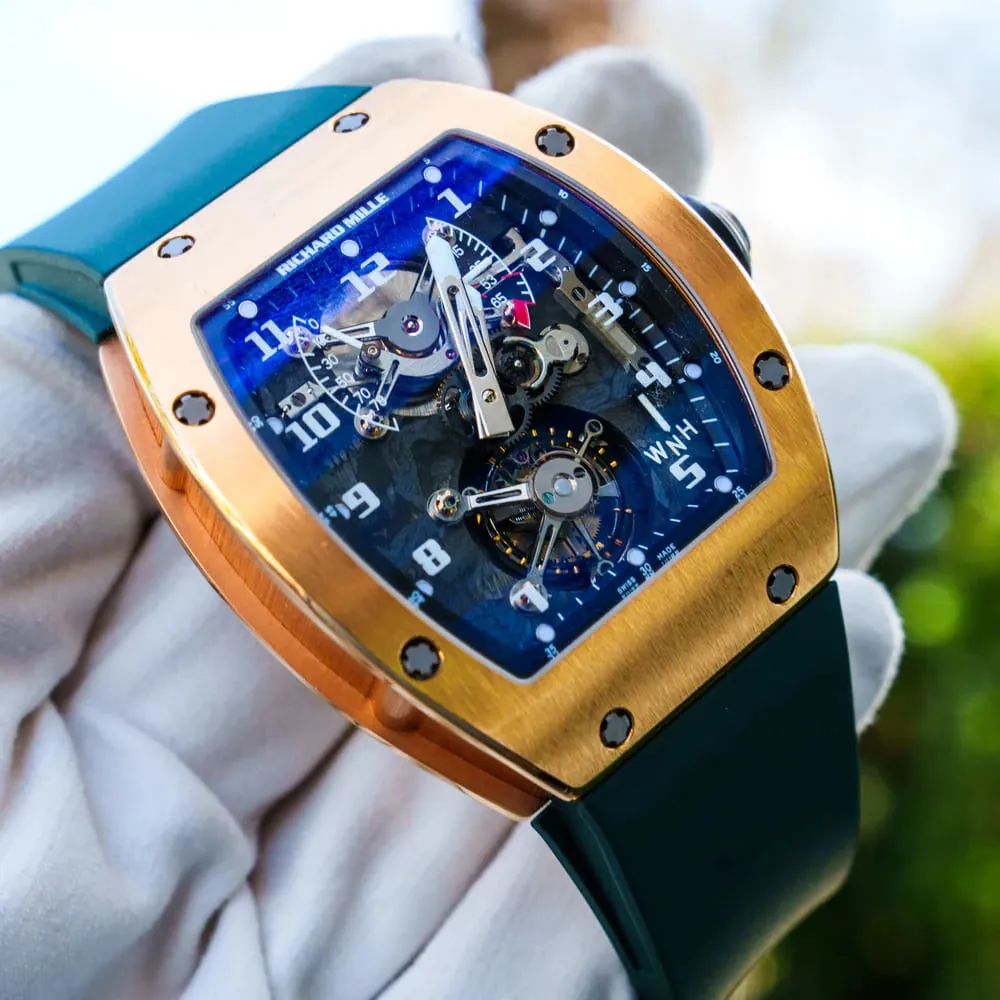 Richard Mille RM 002 RM002 AF PG 38mm Rose gold Skeletonized 2