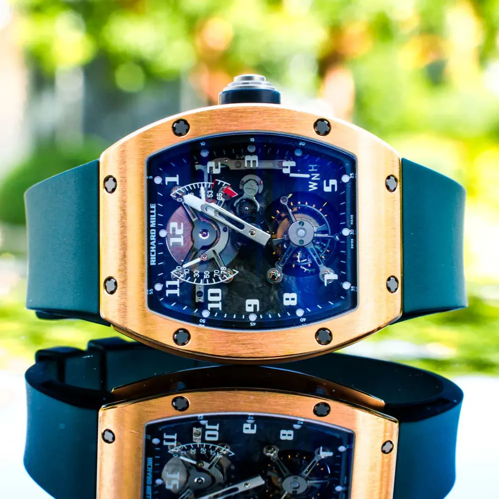 Richard Mille RM 002 RM002 AF PG 38mm Rose gold Skeletonized 3