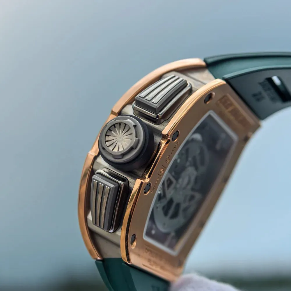 Richard Mille RM 011 RM011 AJ RG 50mm Rose gold Skeletonized 1