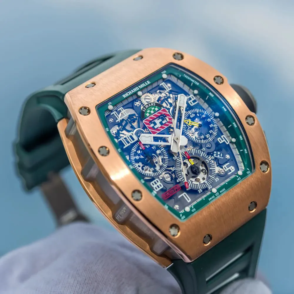 Richard Mille RM 011 RM011 AJ RG 50mm Rose gold Skeletonized 2