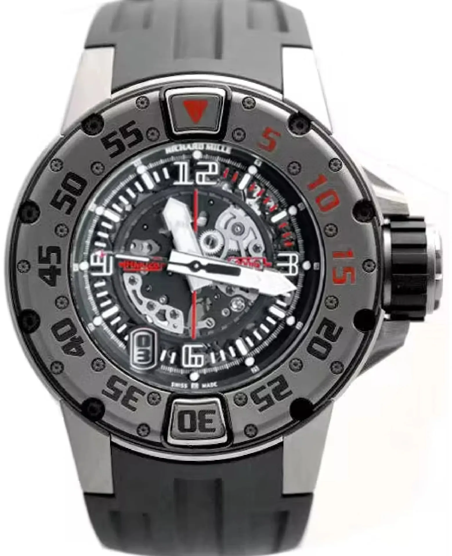 Richard Mille RM 028 RM028 AJ Ti 47mm Titanium Skeletonized