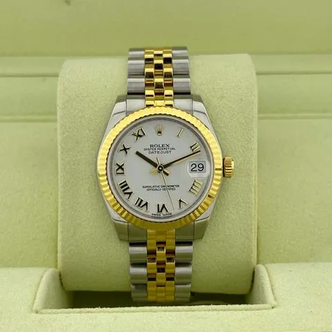 Rolex Datejust 31 178273 31mm Yellow gold and Stainless steel White