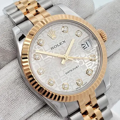 Rolex Datejust 31 178273 31mm Yellow gold and Stainless steel Silver 2