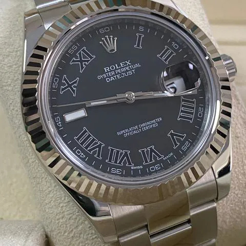 Rolex Datejust II 116334 41mm Stainless steel Black 3