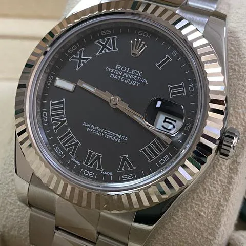 Rolex Datejust II 116334 41mm Stainless steel Black 4