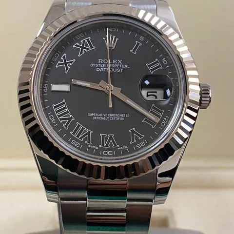 Rolex Datejust II 116334 41mm Stainless steel Black 9