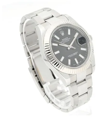 Rolex Datejust II 116334 41mm Stainless steel Black 1