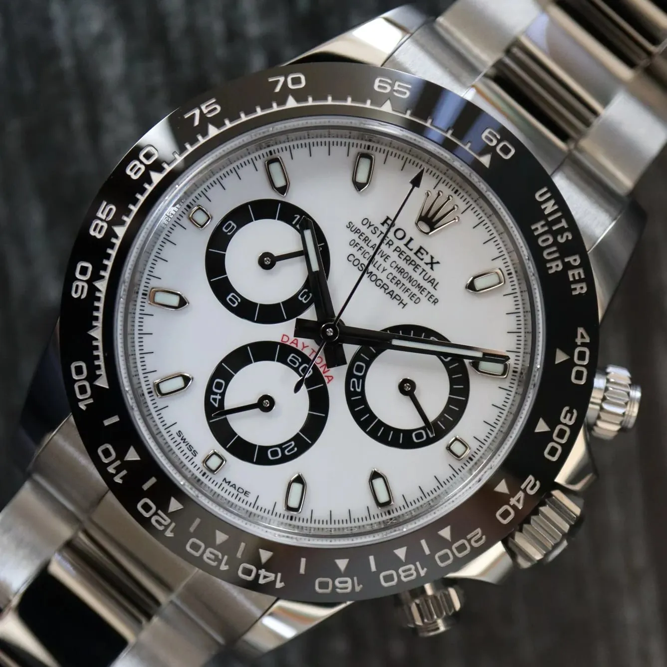 Rolex Daytona 116500LN-0001 40mm Stainless steel White