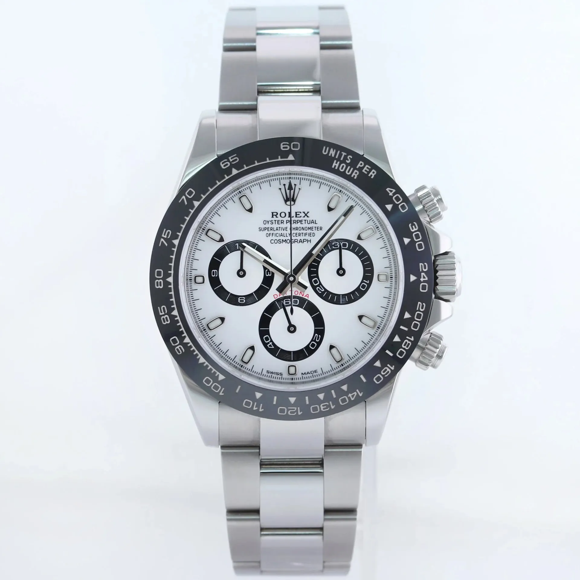 Rolex Daytona 116500LN-0001 40mm Stainless steel White