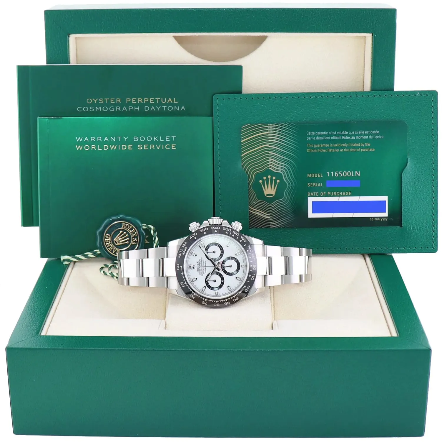 Rolex Daytona 116500LN-0001 40mm Stainless steel White 6