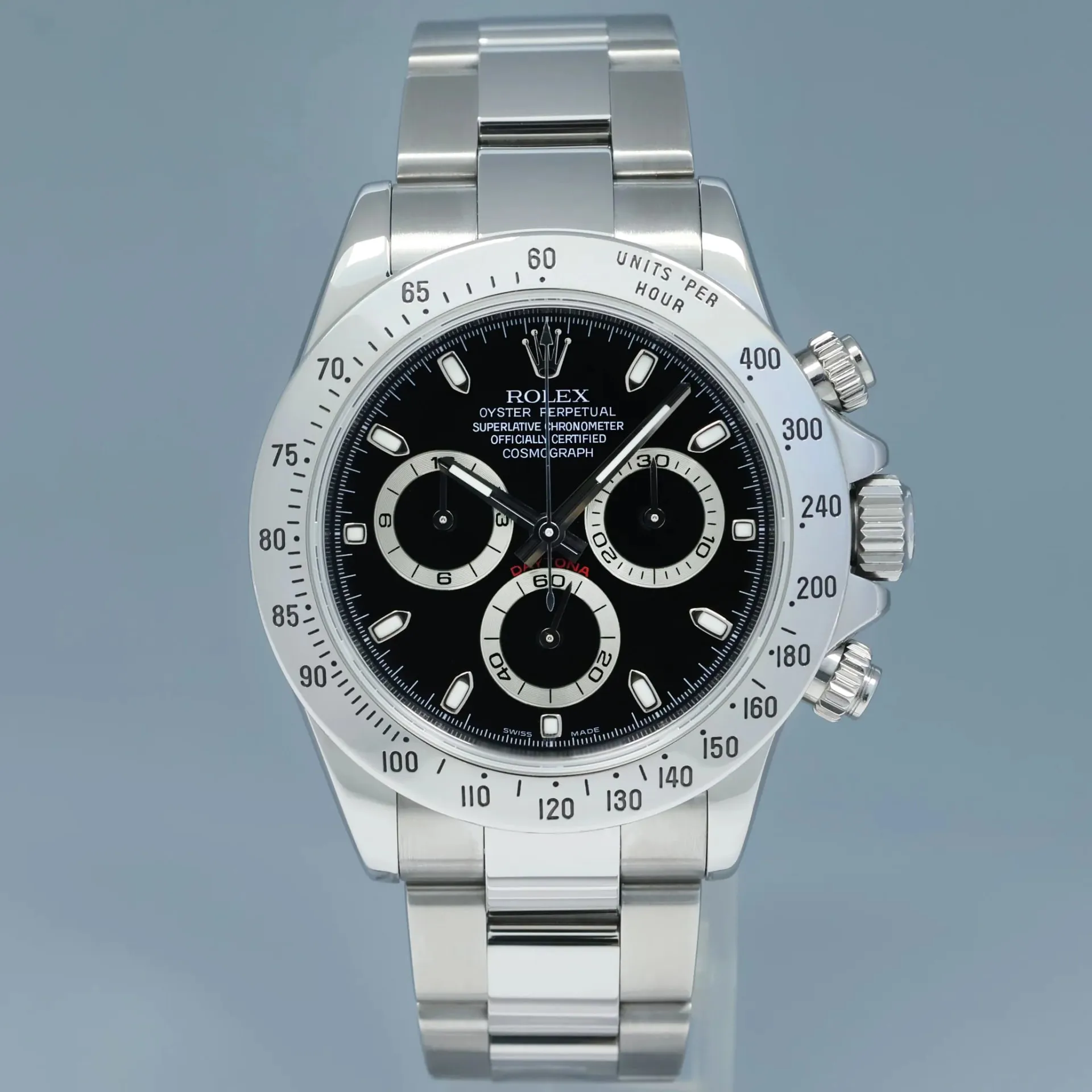 Rolex Daytona 116520-0015 40mm Stainless steel Black