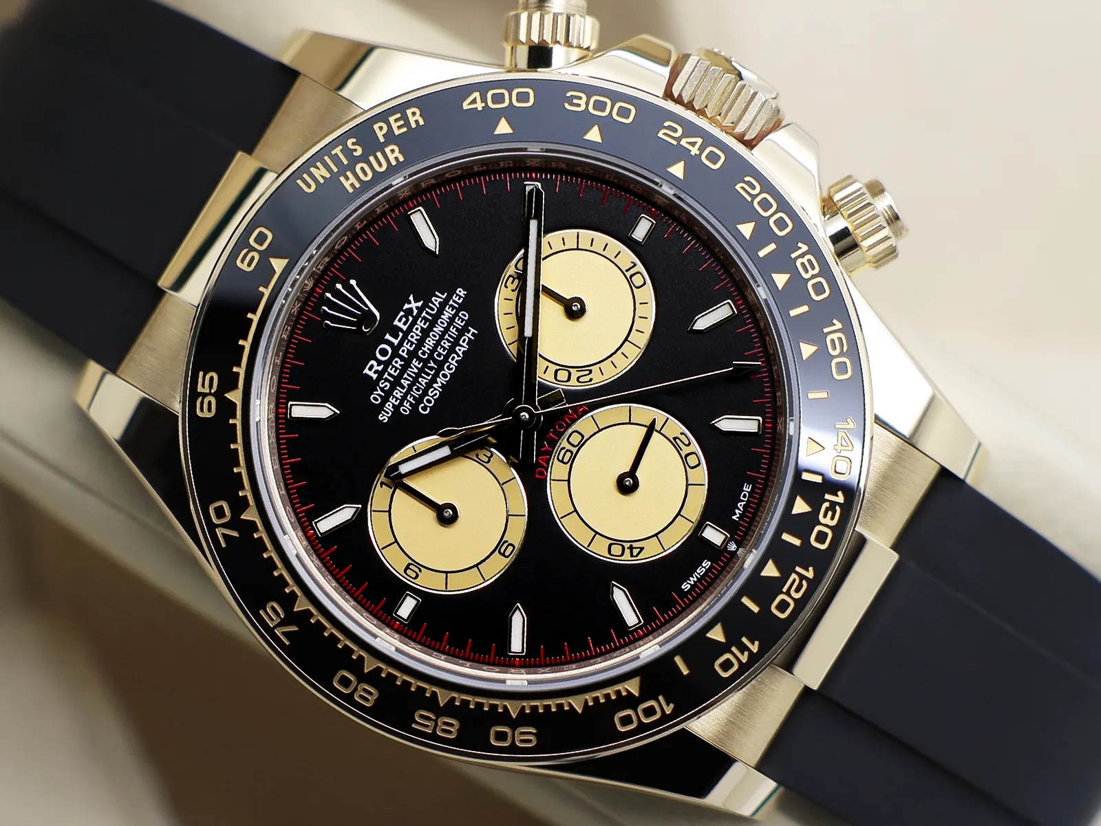 Rolex Daytona 126518ln 40mm Black and Gold