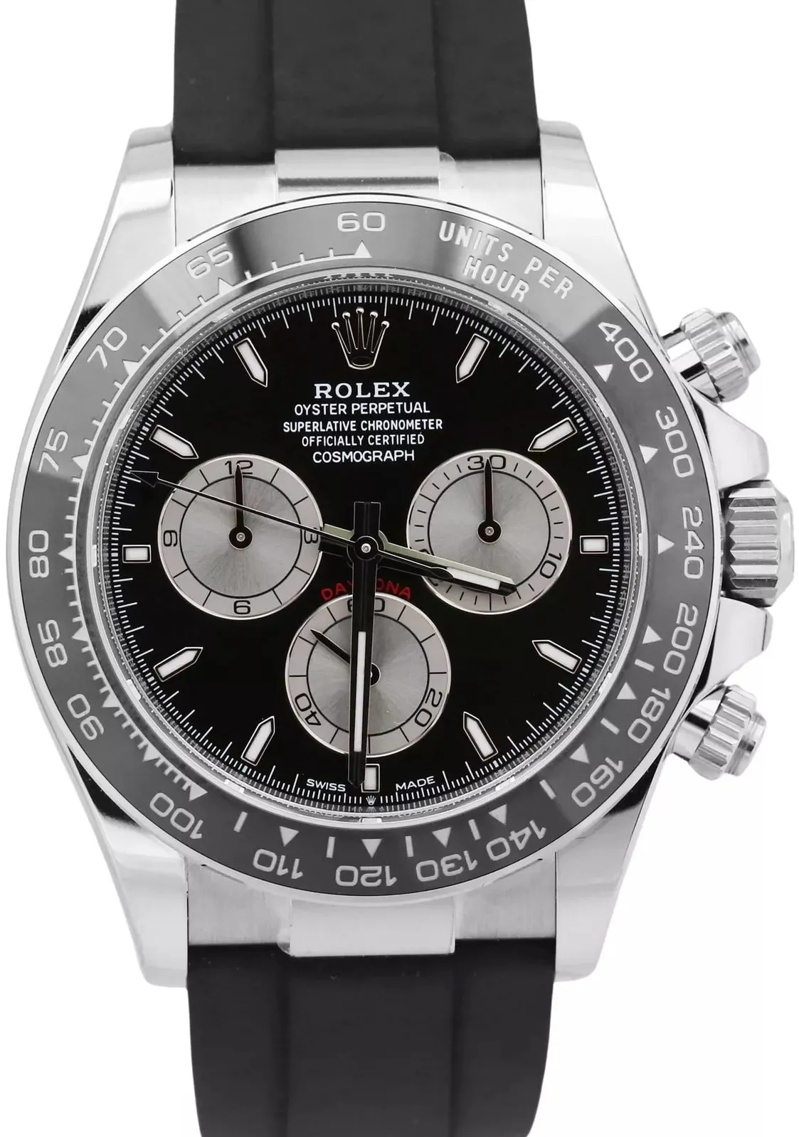 Rolex Daytona 126519LN-0002 40mm 18k white gold Black