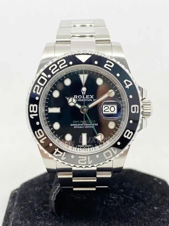 Rolex GMT-Master II 116710LN 40mm Stainless steel Black