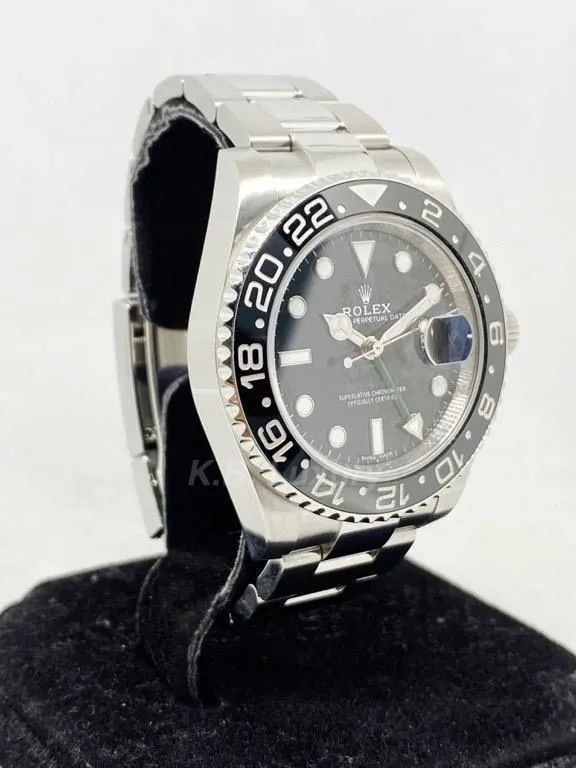 Rolex GMT-Master II 116710LN 40mm Stainless steel Black 2