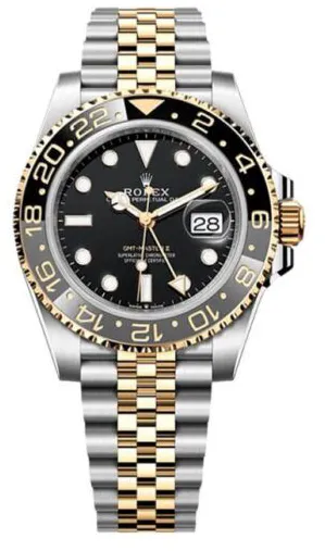 Rolex GMT-Master II 126713GRNR 40mm Yellow gold Black