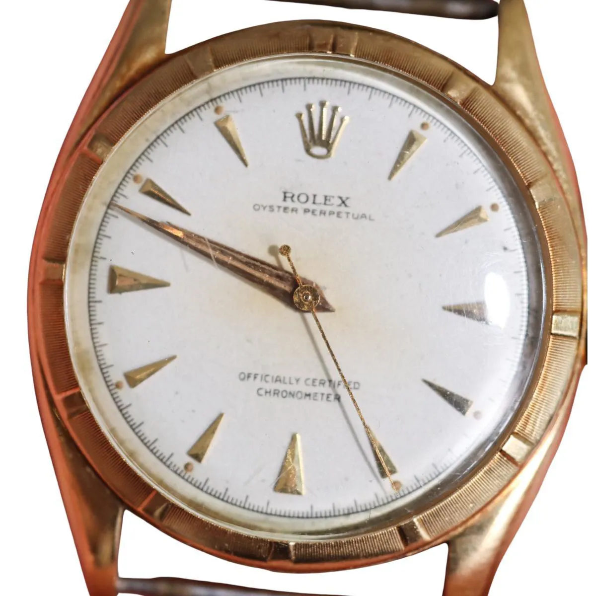 Rolex Oyster Perpetual 34 6085 34mm Yellow gold 3